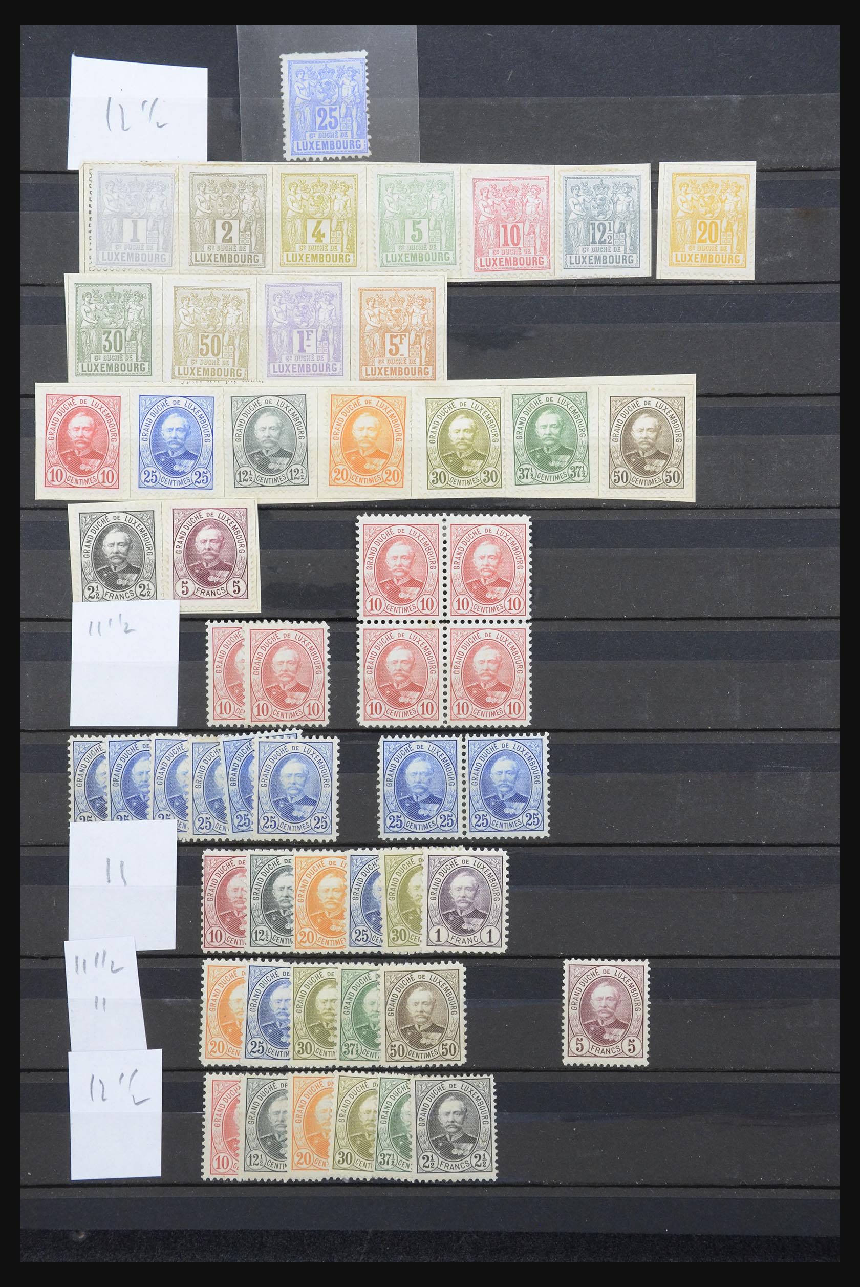 32888 001 32888 Luxemburg 1875-1928. - Afbeelding 1