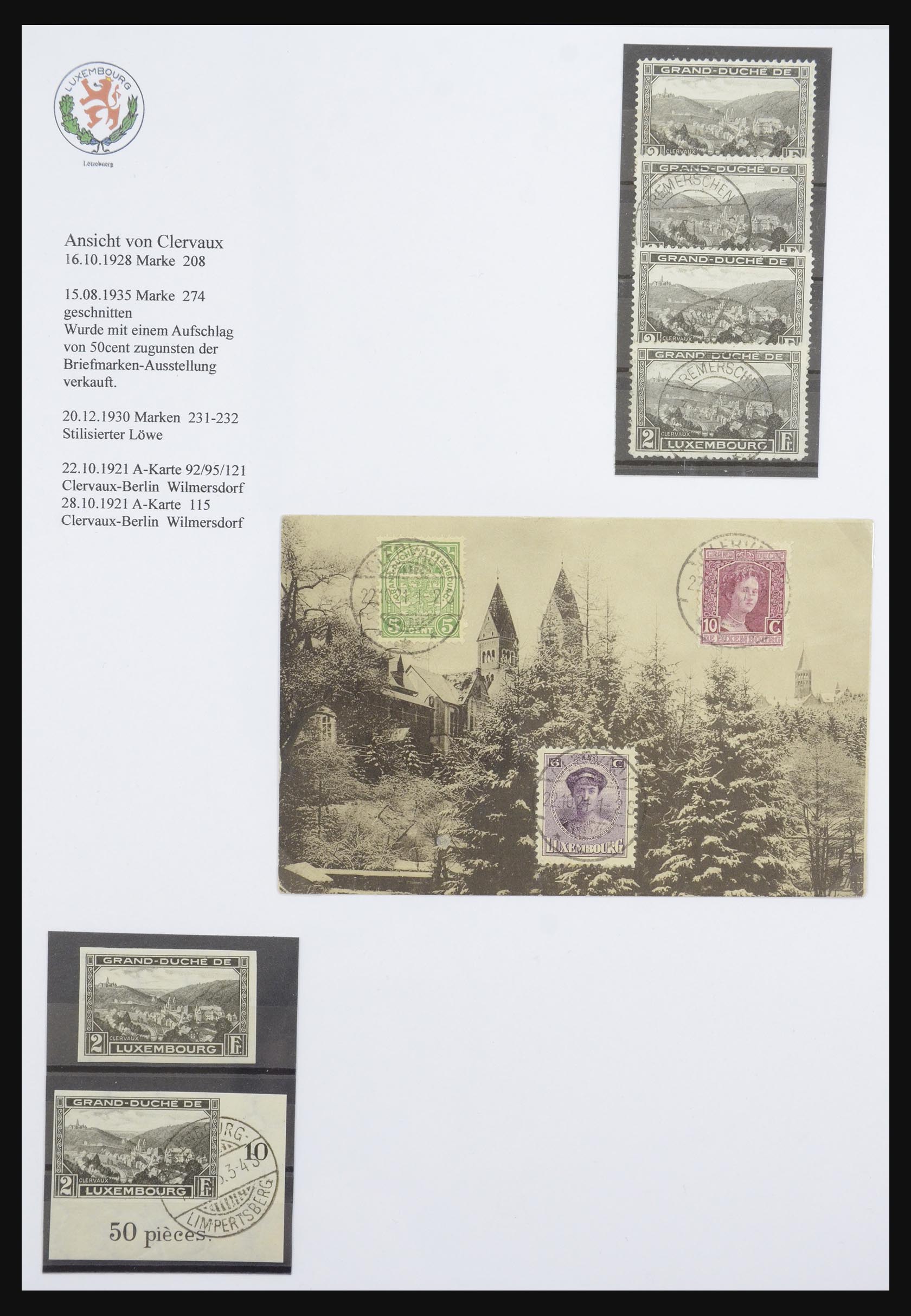 32894 001 32894 Luxemburg 1930-1995. - Afbeelding 1