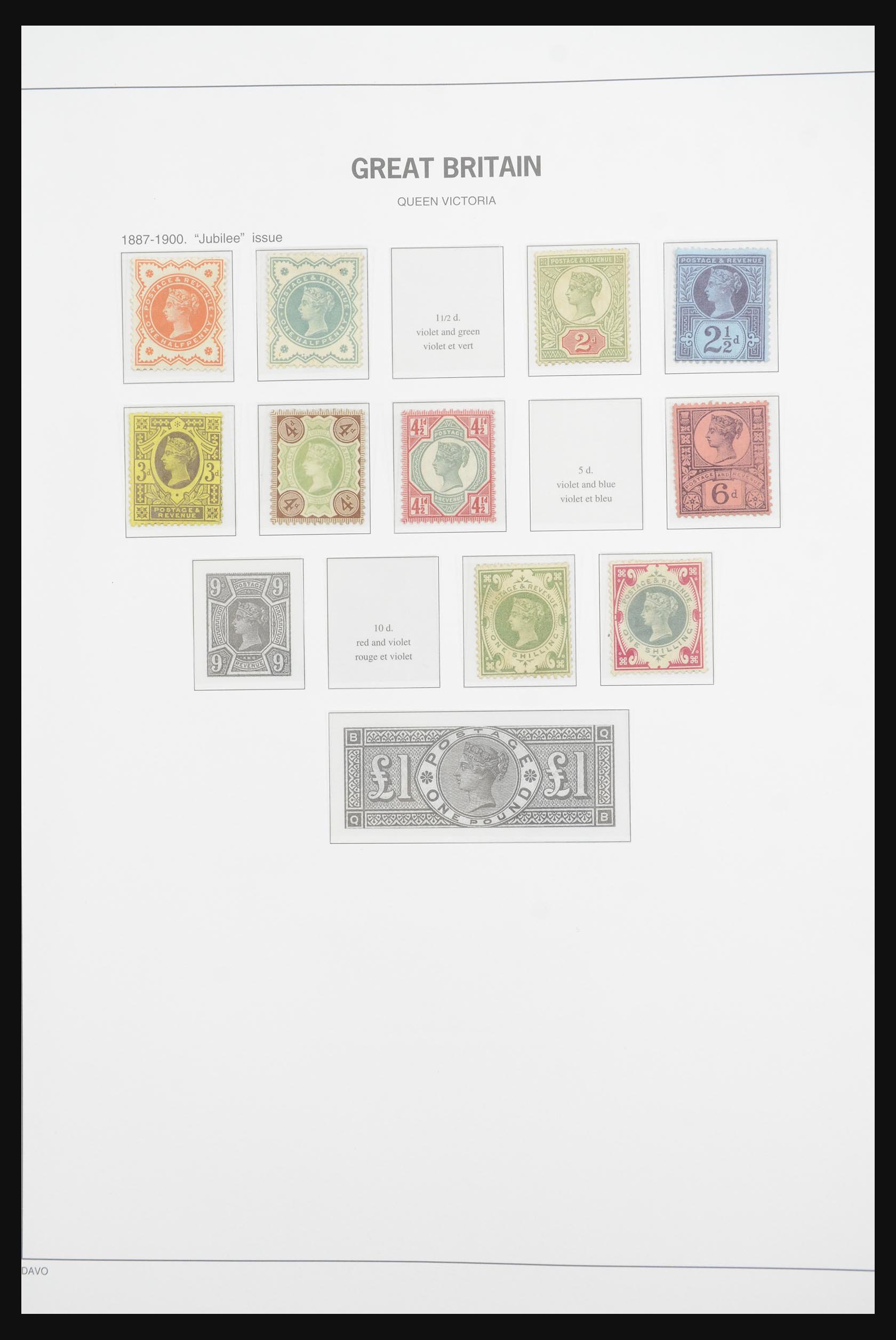 32912 002 32912 Engeland 1880-1983. - Afbeelding 1