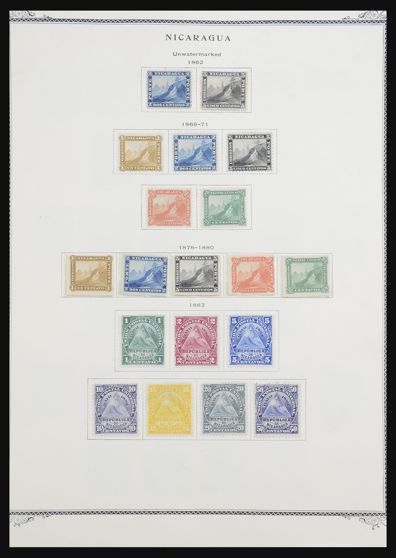 32988 001 32988 Nicaragua 1862-1991. - Afbeelding 1