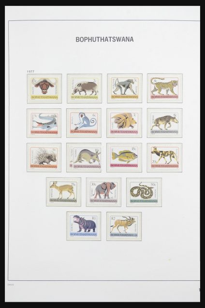 33008 Zuid Afrika thuislanden 1977-1994. - Afbeelding 1