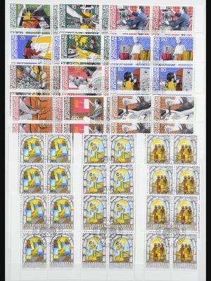33016 Liechtenstein blokken van vier 1984-2010!