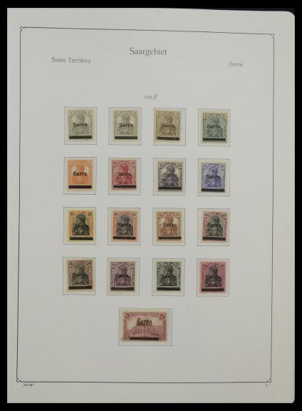 33029 Saar 1920-1959. - Afbeelding 1