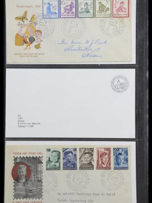 33100 Nederland FDC's 1950-1959.