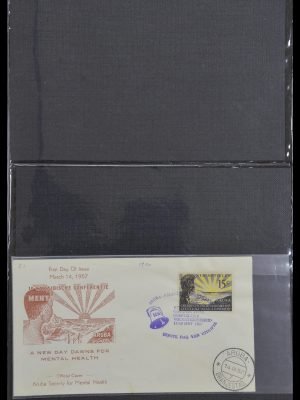 33134 Overzeese gebiedsdelen FDC's vanaf 1953.