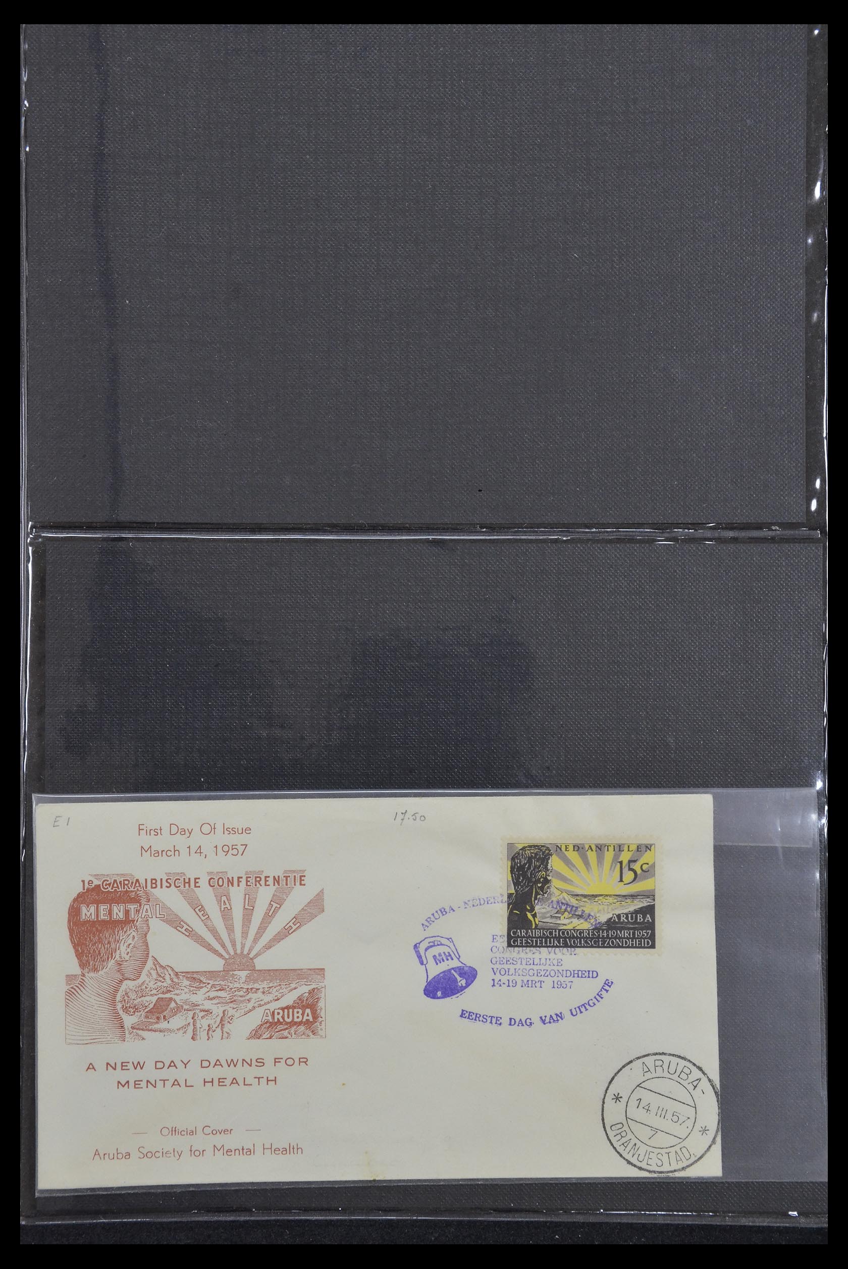 33134 001 33134 Overzeese gebiedsdelen FDC's vanaf 1953. - Afbeelding 1
