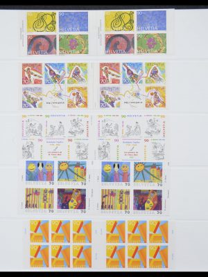 33149 Zwitserland postzegelboekjes 1963-2020.