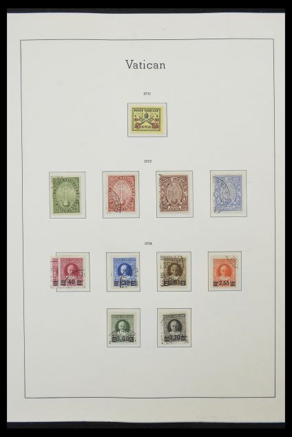 Postzegelverzameling 33139 Vaticaan 1931-2010.