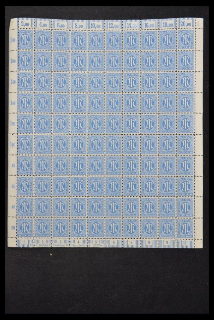 Postzegelverzameling 33144 Duitsland Brits-Amerikaanse Zone 1945-1946.