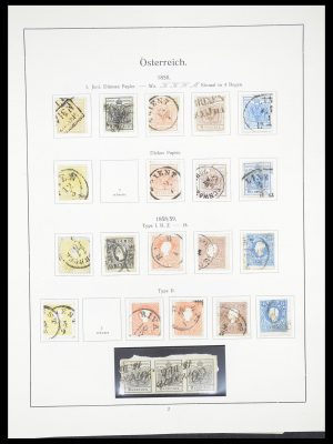 Postzegelverzameling 33182 Oostenrijk en gebieden 1850-1922.
