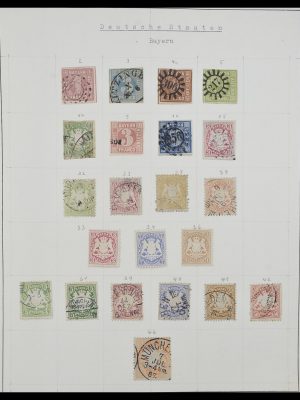 Postzegelverzameling 33192 Duitsland 1850-1984.