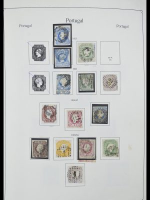 Postzegelverzameling 33205 Portugal 1853-1982.