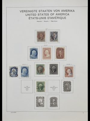 Postzegelverzameling 33211 USA 1847-2010.