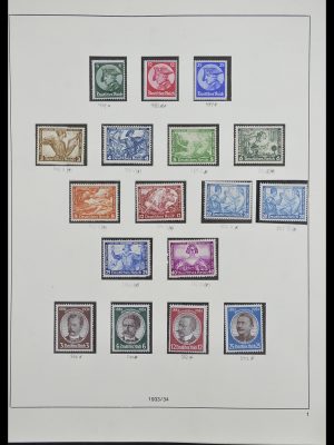 Postzegelverzameling 33214 Duitse Rijk 1933-1945.