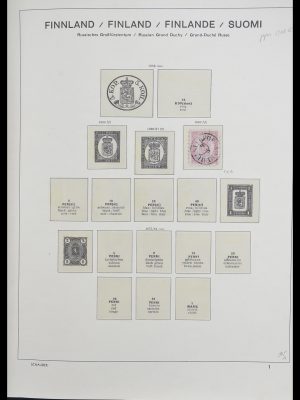 Postzegelverzameling 33226 Finland 1860-1996.