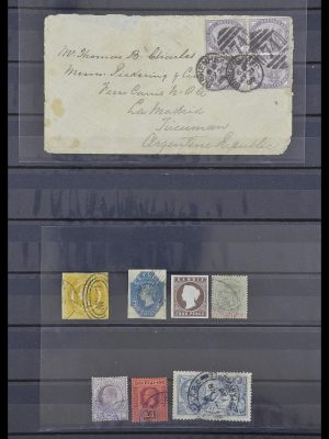 Postzegelverzameling 33243 Engeland en koloniën 1854-1920.