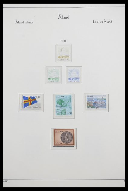 Postzegelverzameling 33249 Aland 1984-2019!