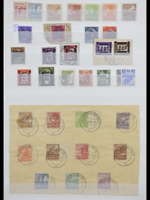 Postzegelverzameling 33268 Duitse lokaalpost en Sovjetzone 1945-1949.