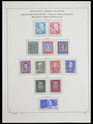 Postzegelverzameling 33276 Bundespost 1949-1995.