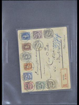 Postzegelverzameling 33302 Zwitserland brieven en kaarten 1899-1948.
