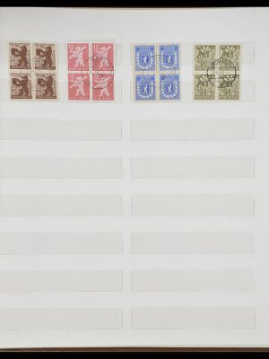 Postzegelverzameling 33317 Sovjet Zone 1945-1949.