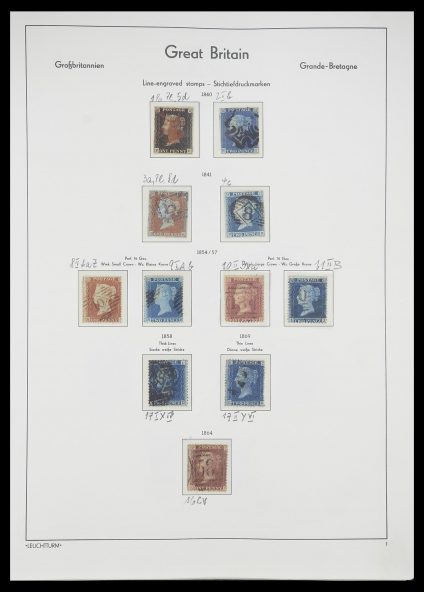 33320 Engeland 1840-1985. - Afbeelding 1