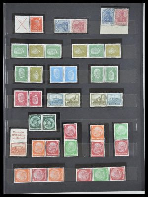 Postzegelverzameling 33322 Duitse Rijk combinaties 1921-1941.