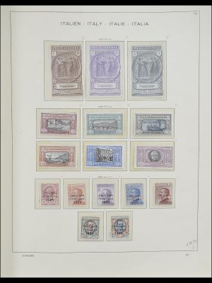 Postzegelverzameling 33340 Italië 1861-1996.