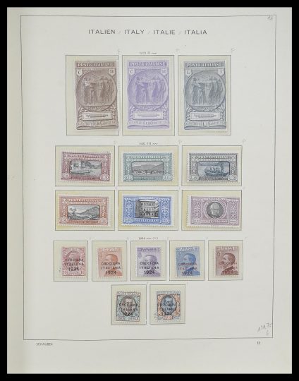 Postzegelverzameling 33340 Italië 1861-1996.