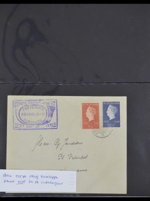 33343 Suriname FDC's 1948-1950.