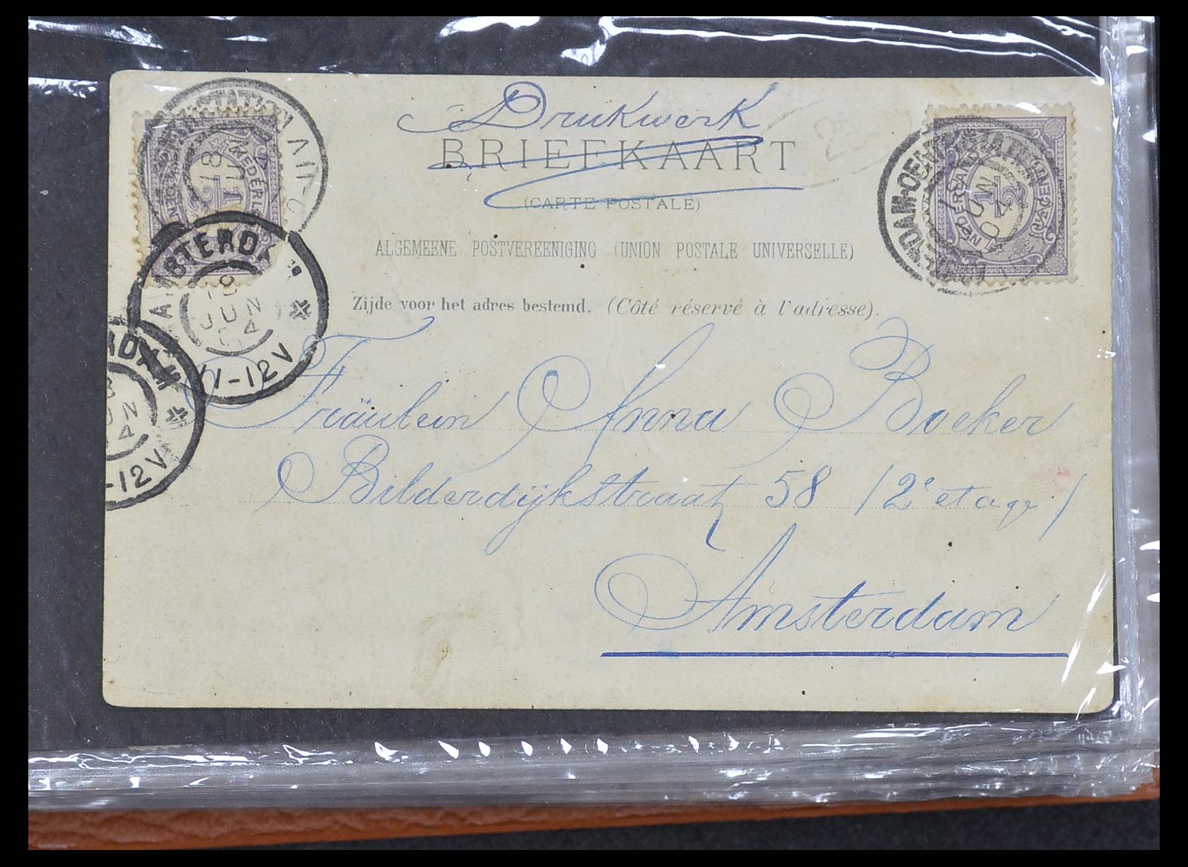 Postzegelverzameling 33344 Nederland brieven en kaarten 1850-1950. Postzegelverzameling 33344 Nederland brieven en kaarten 1850-1950.