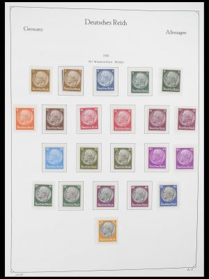 Postzegelverzameling 33358 Duitse Rijk 1933-1945.