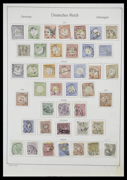 Postzegelverzameling 33359 Duitse Rijk 1872-1945.