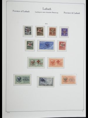 Postzegelverzameling 33360 Duitse bezetting 2e wereldoorlog 1939-1945.