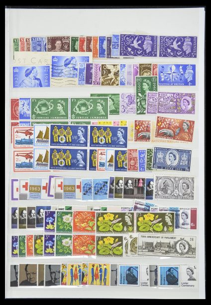 Postzegelverzameling 33403 Engeland en koloniën 1890-2000.