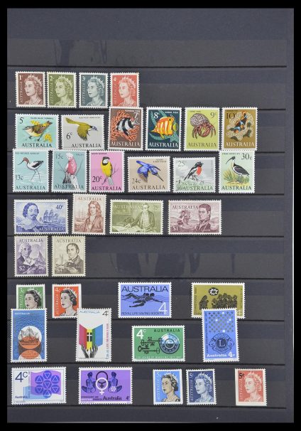 Postzegelverzameling 33408 Australië 1966-1991.