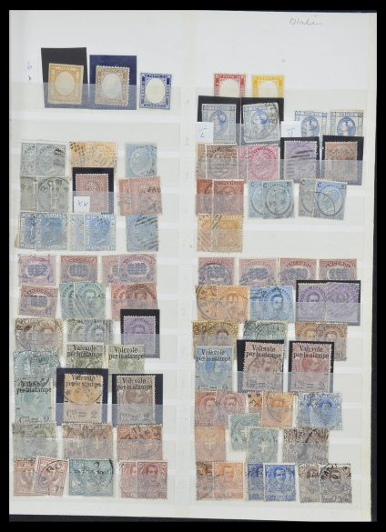 Postzegelverzameling 33412 Italië en koloniën 1852-1960.