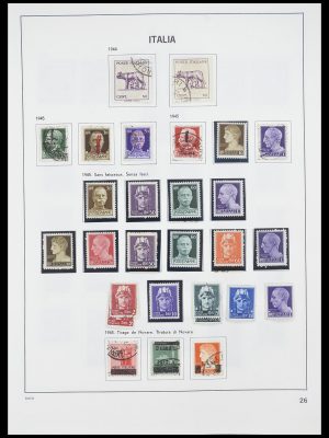 Postzegelverzameling 33413 Italië 1945-2000.