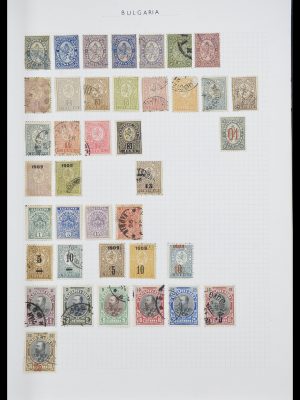 Postzegelverzameling 33417 Bulgarije 1879-1954.