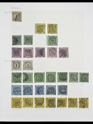 33420 Oud Duitse Staten 1849-1920.