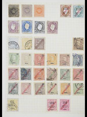 Postzegelverzameling 33429 Portugese koloniën 1868-1960.