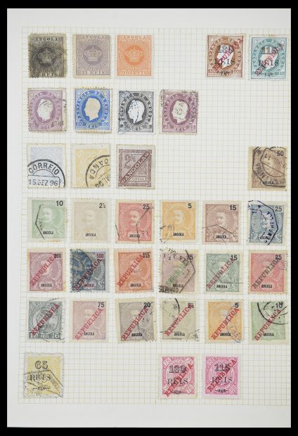 Postzegelverzameling 33429 Portugese koloniën 1868-1960.