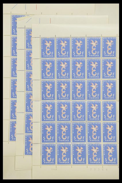 Postzegelverzameling 33446 Europa CEPT 1956-1961 engros.
