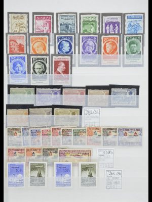 Postzegelverzameling 33447 Wereld topnummers 1900-1955.