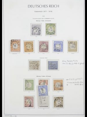 Postzegelverzameling 33455 Duitse Rijk 1872-1945.