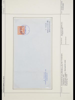 Postzegelverzameling 33465 Nederland brieven 1945.