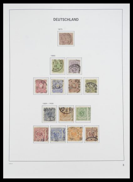 Postzegelverzameling 33476 Duitse Rijk 1872-1945.