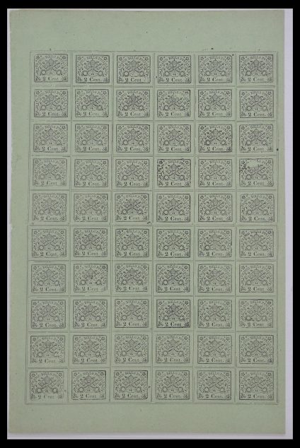Postzegelverzameling 33479 Kerkelijke Staat 1852-1868.