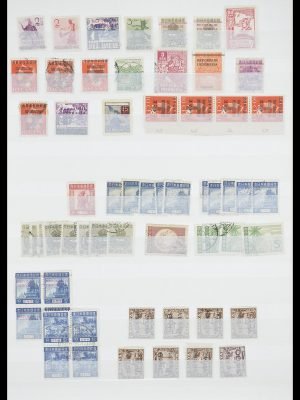 Postzegelverzameling 33489 Japanse bezetting Nederlands Indië en interimperiode 1942-1948.