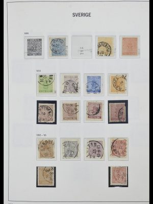 Postzegelverzameling 33520 Zweden 1855-2013.